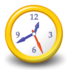 Alpha Clock Icon