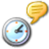 Talking Desktop Clock Icon