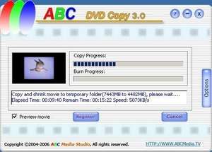 ABC DVD Copy Lite Screenshot
