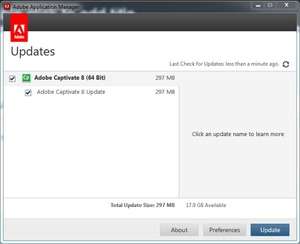 Adobe Application Manager Screenshot