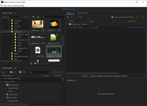 Adobe Media Encoder Screenshot