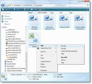Advanced Encryption Package 2004 Professional Screenshot