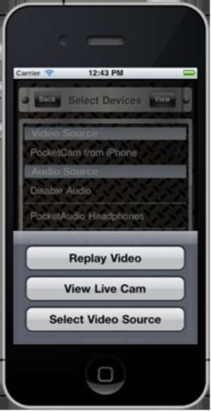 Air Cam Live Video Screenshot