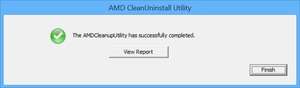 AMD Clean Uninstall Utility Screenshot