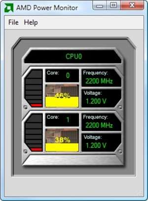 AMD Power Monitor Screenshot