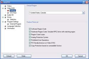 AnyDVD Screenshot