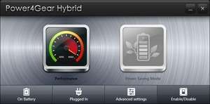 ASUS Power4Gear Hybrid Screenshot