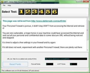Atelier Web Firewall Tester Screenshot