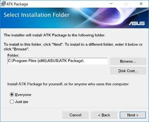 ATK Package Screenshot