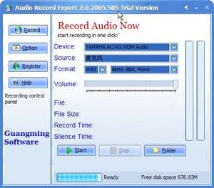 Audio Record Expert Screenshot