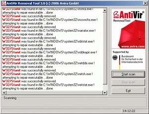 avira antivir removal tool