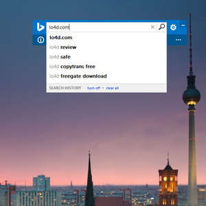 Bing Desktop Screenshot