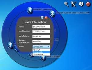 Bluetooth Radar Screenshot