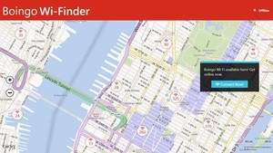 Boingo Wi-Finder Screenshot
