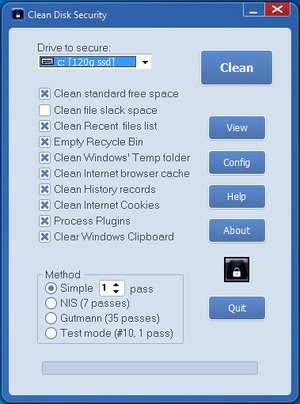 clean disk security 8.03