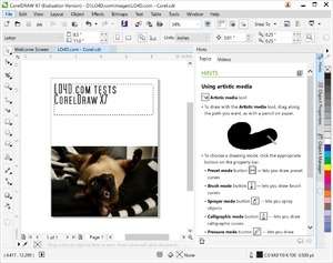 CorelDRAW Screenshot