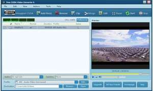 Free CUDA Video Converter Screenshot