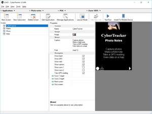 CyberTracker Screenshot