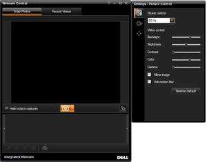 Dell Webcam Central Screenshot