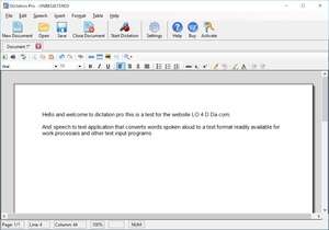 dictation software free trial