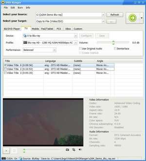 DVDRanger Screenshot