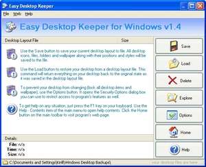 Easy Desktop Keeper Screenshot