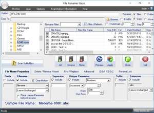 File Renamer Basic Screenshot