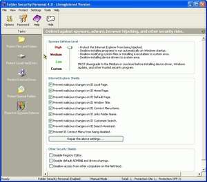 Folder Security Personal Screenshot