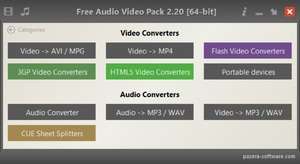 Pazera Free Audio Video Pack Screenshot