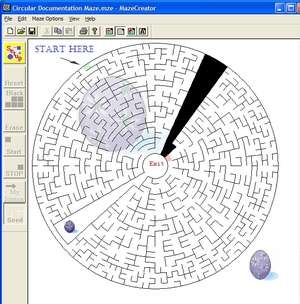 Free Maze Creator Screenshot