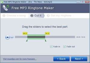 Free MP3 Ringtone Maker Screenshot