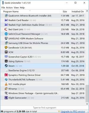 GeekUninstaller 1.5.2.165 instal the last version for mac