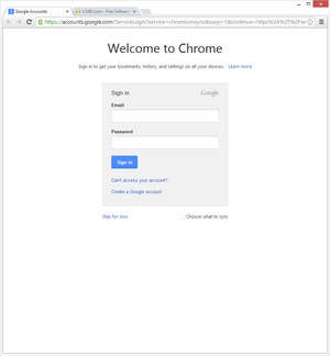 Google Chrome Screenshot