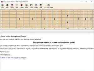 Guitar Scales Method Screenshot