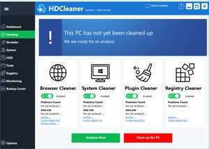 HDCleaner Screenshot