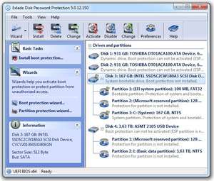 HDD Password Protection Screenshot
