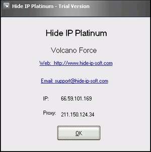 Hide IP Platinum Screenshot