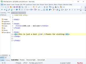 HTMLPad Screenshot