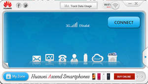 Huawei Mobile Partner Screenshot