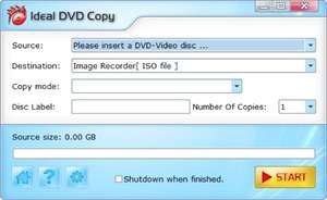 Ideal DVD Copy Screenshot