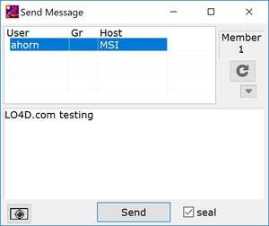 IP Messenger Screenshot