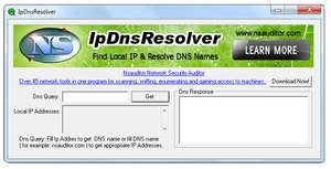 IpDnsResolver Screenshot