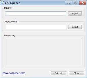 ISO Opener Screenshot