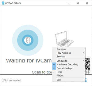 iVCam Screenshot