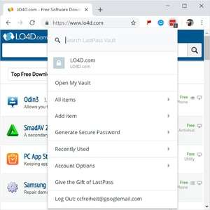 download LastPass Password Manager 4.119 free