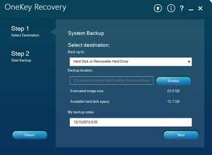 onekey recovery lenovo windows 8 download