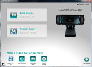 Logitech Webcam Software Screenshot