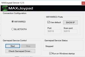 MAXJoypad Screenshot