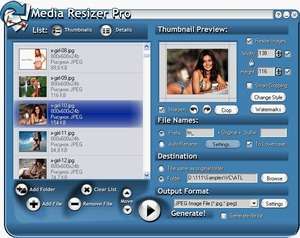 Media Resizer PRO thumbnail creator Screenshot