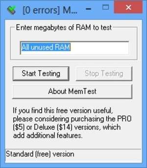 free instals Memtest86 Pro 10.5.1000